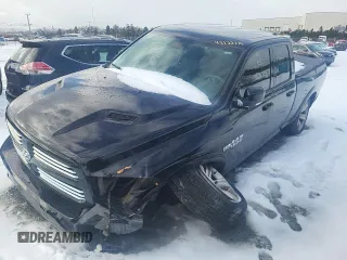 2013 Ram 1500 Sport with VIN 1C6RR7HT0DS721778, listed as a Copart auction lot 42122735 with 0 mi miles and Salvage Title. Bid and sale history available at carsss.com. Image 1.