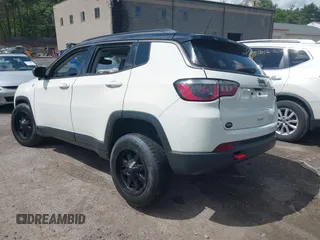 2020 Jeep Compass Trailhawk with VIN 3C4NJDDBXLT189303, listed as a IAAI auction lot 42215585 with 51,453 mi miles and . Bid and sale history available at DreamBid. Image 3.