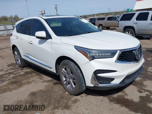 2020 Acura RDX w/Advance Pkg with VIN 5J8TC1H75LL017246, listed as a IAAI auction lot 41353387 with 1 mi miles. Bid and sale history available at carsss.com. Image 1.