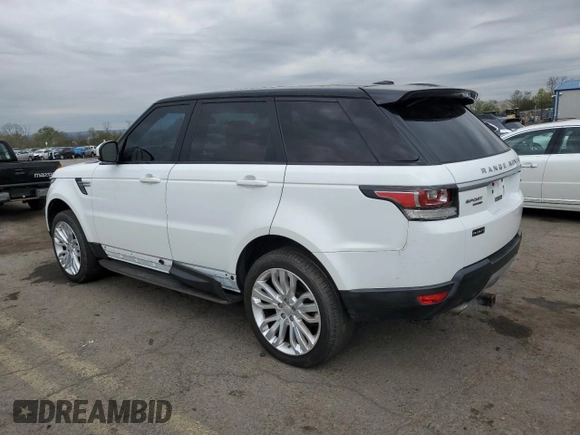 2014 Land Rover Range Rover Sport HSE with VIN SALWR2WF2EA387667, listed as a Copart auction lot 54021645 with 133,847 mi miles and Clean Title. Bid and sale history available at DreamBid. Image 2.