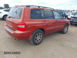2003 Toyota Highlander z VIN JTEGD21A530059437, wystawiony jako IAAI lot #42054863 z przebiegiem 201 274 mil mil oraz . Historia ofert i sprzedaży dostępna na DreamBid. Obrazek 4.