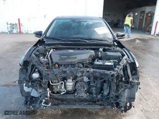 2015 Acura TLX V6 Advance with VIN 19UUB3F72FA010258, listed as a IAAI auction lot 41208796 with 158,125 mi miles. Bid and sale history available at carsss.com. Image 13.
