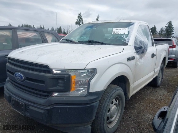 2019 Ford F-150 XL with VIN 1FTMF1CB7KKD57301, listed as a IAAI auction lot 41911127 with 80,928 mi miles. Bid and sale history available at carsss.com. Image 17.