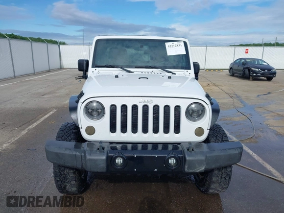 2013 Jeep Wrangler Unlimited Sport with VIN 1C4BJWDG4DL599151, listed as a IAAI auction lot 42212831 with 143,865 mi miles and . Bid and sale history available at DreamBid. Image 12.