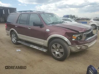 2010 Ford Expedition Eddie Bauer z VIN 1FMJU1J58AEA81659, wystawiony jako Copart lot #60632225 z przebiegiem 183 686 mil mil oraz Szkoda całkowita • Salvage title. Historia ofert i sprzedaży dostępna na DreamBid. Obrazek 4.