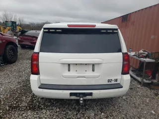 2016 Chevrolet Tahoe Commercial z VIN 1GNSKDECXGR130281, wystawiony jako Copart lot #42766985 z przebiegiem Nie podano mil oraz Szkoda całkowita • Salvage title. Historia ofert i sprzedaży dostępna na DreamBid. Obrazek 6.