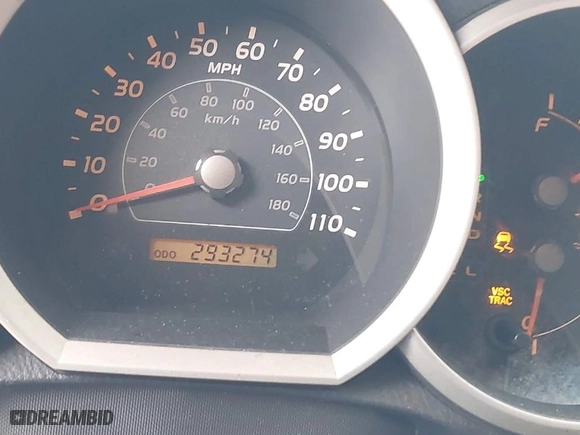 2006 Toyota 4Runner SR5 with VIN JTEZU14R560075520, listed as a IAAI auction lot 42061344 with 293,274 mi miles. Bid and sale history available at carsss.com. Image 15.