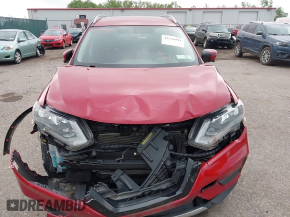 2017 Nissan Rogue SL with VIN 5N1AT2MV0HC796574, listed as a IAAI auction lot 42556921 with 180,752 mi miles and . Bid and sale history available at DreamBid. Image 12.