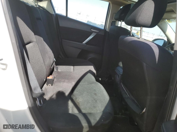 2012 Mazda Mazda3 i Touring with VIN JM1BL1VF7C1523128, listed as a Copart auction lot 54184855 with 345,041 mi miles and Salvage Title. Bid and sale history available at carsss.com. Image 10.