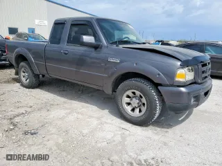 2006 Ford Ranger STX with VIN 1FTYR44U76PA27824, listed as a Copart auction lot 50833295 with 247,014 mi miles and Salvage Title. Bid and sale history available at carsss.com. Image 4.