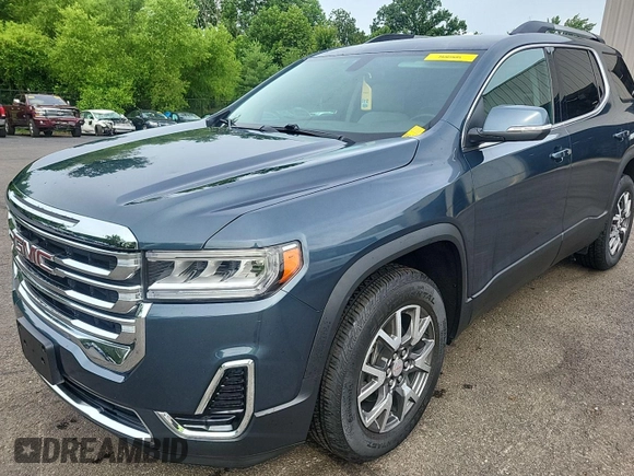 2020 GMC Acadia SLE with VIN 1GKKNRL45LZ205881, listed as a IAAI auction lot 42843898 with 23,013 mi miles and . Bid and sale history available at DreamBid. Image 27.
