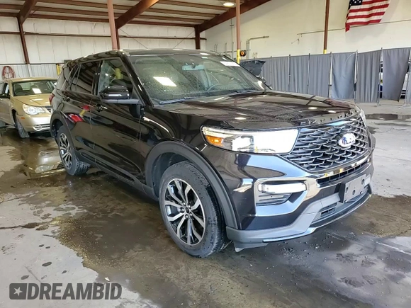 2022 Ford Explorer ST-Line z VIN 1FMSK8KHXNGA19797, wystawiony jako Copart lot #54931965 z przebiegiem 24 802 mil mil oraz Szkoda całkowita • Salvage title. Historia ofert i sprzedaży dostępna na DreamBid. Obrazek 14.
