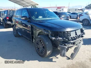 2016 Land Rover Range Rover Sport V6 HSE with VIN SALWS2PF0GA597125, listed as a IAAI auction lot 41651070 with 98,227 mi miles. Bid and sale history available at carsss.com. Image 1.