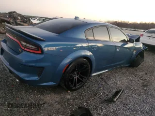 2022 Dodge Charger Scat Pack with VIN 2C3CDXGJ5NH193942, listed as a Copart auction lot 47988885 with 44,115 mi miles and Salvage Title. Bid and sale history available at carsss.com. Image 3.