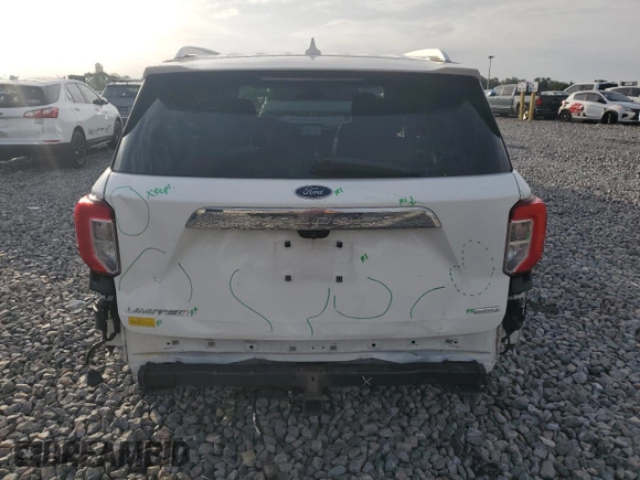 2020 Ford Explorer Limited с VIN 1FMSK7FH6LGA59005, выставлен на аукционе Copart как лот 64238745 с пробегом 24 421 миль миль и Списание • Salvage title. История ставок и продаж доступна на DreamBid. Изображение 6.