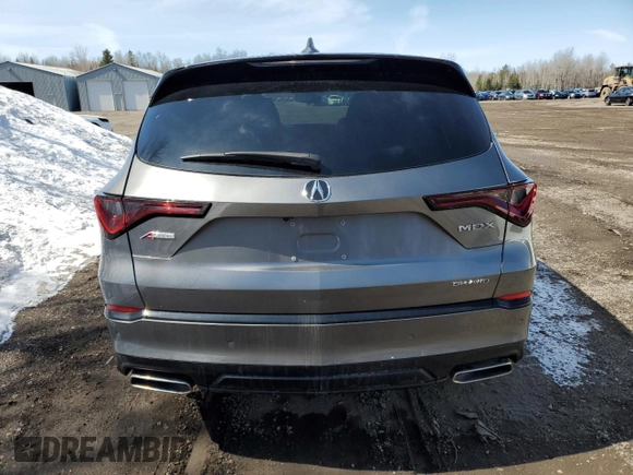 2023 Acura MDX w/A-Spec Package z VIN 5J8YE1H06PL801136, wystawiony jako Copart lot #51436935 z przebiegiem 33 185 mil mil oraz Czysty tytuł • Clean title. Historia ofert i sprzedaży dostępna na DreamBid. Obrazek 6.