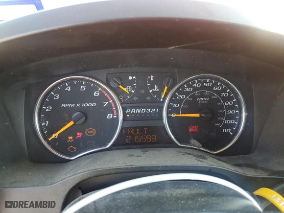 2010 Chevrolet Colorado LT w/1LT with VIN 1GCJTCDE1A8142816, listed as a Copart auction lot 48295635 with 215,593 mi miles and Salvage Title. Bid and sale history available at carsss.com. Image 9.