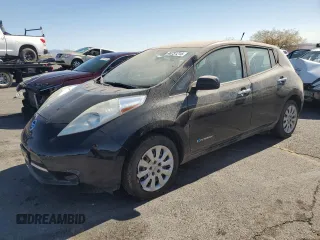 2013 Nissan LEAF SL with VIN 1N4AZ0CP9DC420448, listed as a Copart auction lot 46731215 with 96,078 mi miles and Clean Title. Bid and sale history available at carsss.com. Image 1.