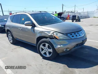 2004 Nissan Murano SL z VIN JN8AZ08T94W204232, wystawiony jako IAAI lot #42239543 z przebiegiem Nie podano mil oraz . Historia ofert i sprzedaży dostępna na DreamBid. Obrazek 1.