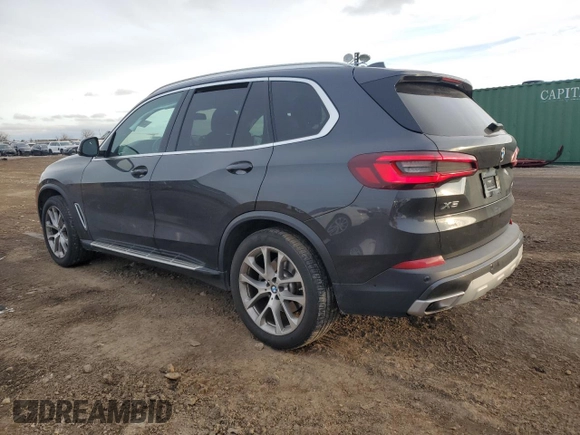 2023 BMW X5 sDrive40i with VIN 5UXCR4C02P9P50509, listed as a Copart auction lot 43577845 with 40,446 mi miles and Salvage Title. Bid and sale history available at carsss.com. Image 2.