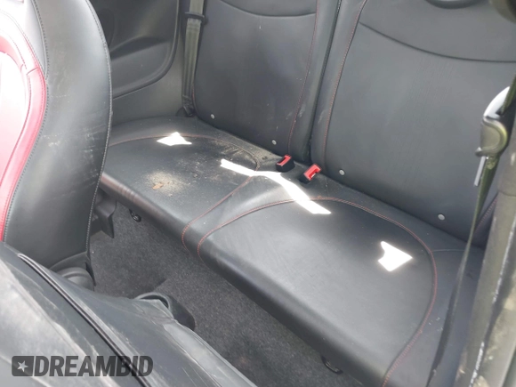 2012 FIAT 500 Abarth with VIN 3C3CFFFH6CT351907, listed as a IAAI auction lot 42385853 with 50,882 mi miles and . Bid and sale history available at DreamBid. Image 8.