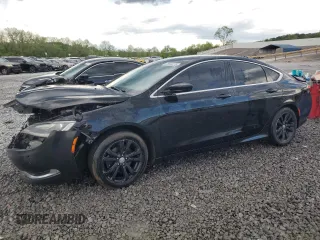 2015 Chrysler 200 Limited with VIN 1C3CCCAB1FN668265, listed as a Copart auction lot 52980235 with 167,508 mi miles and Salvage Title. Bid and sale history available at DreamBid. Image 1.
