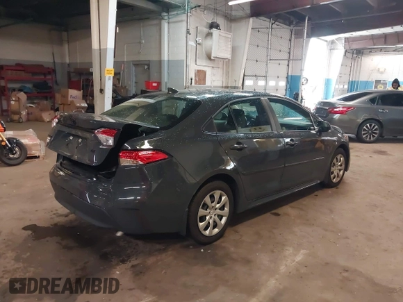 2024 Toyota Corolla LE with VIN 5YFB4MDE1RP134190, listed as a IAAI auction lot 42177556 with 8,501 mi miles and . Bid and sale history available at DreamBid. Image 4.