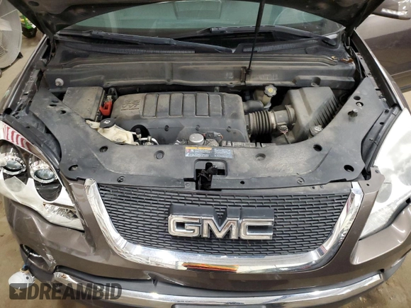 2011 GMC Acadia SLT1 with VIN 1GKKRRED4BJ219415, listed as a Copart auction lot 51825935 with 133,885 mi miles and Salvage Title. Bid and sale history available at carsss.com. Image 12.