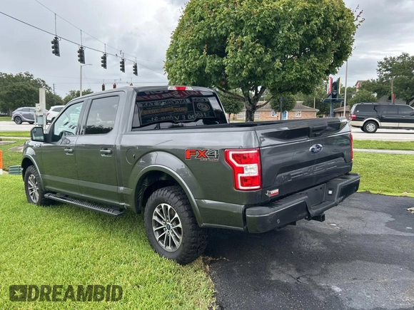 2020 Ford F-150 XL with VIN 1FTEW1E55LKD01578, listed as a Copart auction lot 63279855 with 93,312 mi miles and Clean title. Bid and sale history available at DreamBid. Image 3.