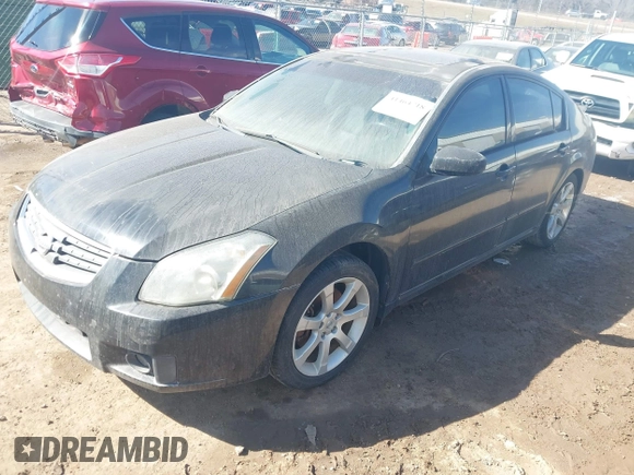 2008 Nissan Maxima 3.5 SL with VIN 1N4BA41E38C809158, listed as a IAAI auction lot 41464718 with 1 mi miles. Bid and sale history available at carsss.com. Image 2.