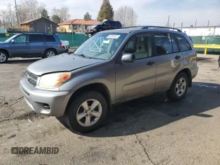 2005 Toyota RAV4 with VIN JTEHD20V750060763, listed as a Copart auction lot 50265955 with 210,135 mi miles and Salvage Title. Bid and sale history available at carsss.com. Image 1.