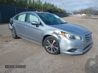 2016 Subaru Legacy 2.5i Limited with VIN 4S3BNBN69G3047300, listed as a IAAI auction lot 41181609 with 107,502 mi miles. Bid and sale history available at carsss.com. Image 1.