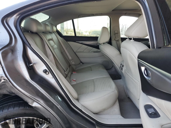 2020 Infiniti Q50 Luxe z VIN JN1EV7AP9LM203562, wystawiony jako Copart lot #57536415 z przebiegiem 48 790 mil mil oraz Szkoda całkowita • Salvage title. Historia ofert i sprzedaży dostępna na DreamBid. Obrazek 10.