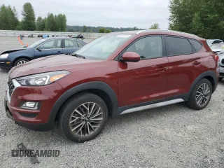 2020 Hyundai Tucson SEL with VIN KM8J3CAL0LU172446, listed as a Copart auction lot 63613235 with 32,963 mi miles and Salvage title. Bid and sale history available at DreamBid. Image 1.