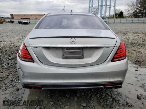 2015 Mercedes-Benz S 550 with VIN WDDUG8FB2FA148714, listed as a Copart auction lot 52670345 with 226,473 mi miles and Salvage Title. Bid and sale history available at DreamBid. Image 6.