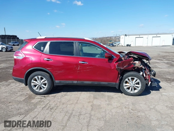 2015 Nissan Rogue SL with VIN 5N1AT2MT4FC921992, listed as a IAAI auction lot 41754087 with 211,116 mi miles. Bid and sale history available at carsss.com. Image 14.