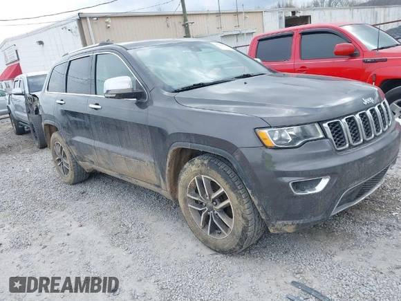 2020 Jeep Grand Cherokee Limited with VIN 1C4RJEBG8LC348093, listed as a IAAI auction lot 41702025 with 98,446 mi miles. Bid and sale history available at carsss.com. Image 1.