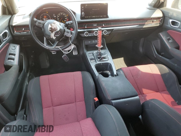 2022 Honda Civic Si z VIN 2HGFE1E58NH474272, wystawiony jako Copart lot #52454135 z przebiegiem 76 380 mil mil oraz Szkody całkowita. Historia ofert i sprzedaży dostępna na DreamBid. Obrazek 8.