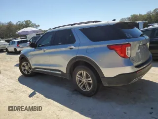 2024 Ford Explorer XLT with VIN 1FMSK7DHXRGA16167, listed as a Copart auction lot 48586445 with 17,440 mi miles and Salvage Title. Bid and sale history available at carsss.com. Image 2.