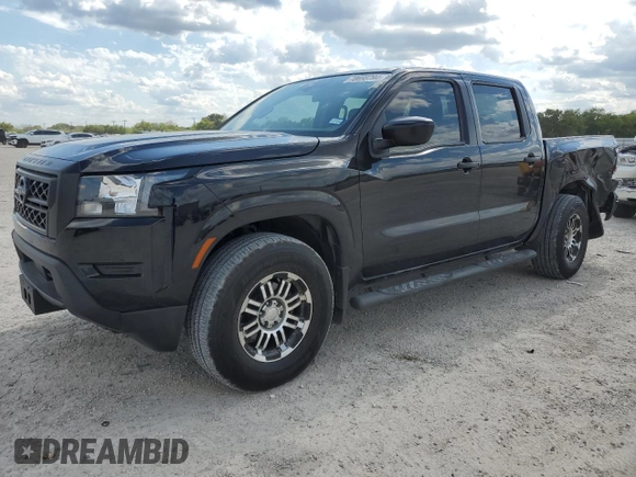 2022 Nissan Frontier S with VIN 1N6ED1EJ0NN631629, listed as a Copart auction lot 70698794 with 21,559 mi miles and Salvage Title. Bid and sale history available at carsss.com. Image 1.