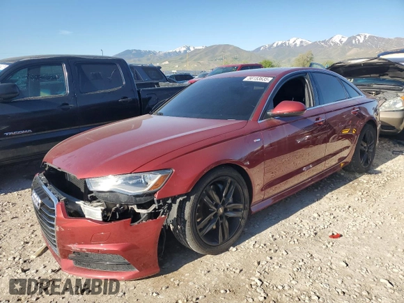 2017 Audi A6 Premium Plus z VIN WAUG8AFC7HN132618, wystawiony jako Copart lot #56153635 z przebiegiem 90 505 mil mil oraz Szkoda całkowita • Salvage title. Historia ofert i sprzedaży dostępna na DreamBid. Obrazek 1.