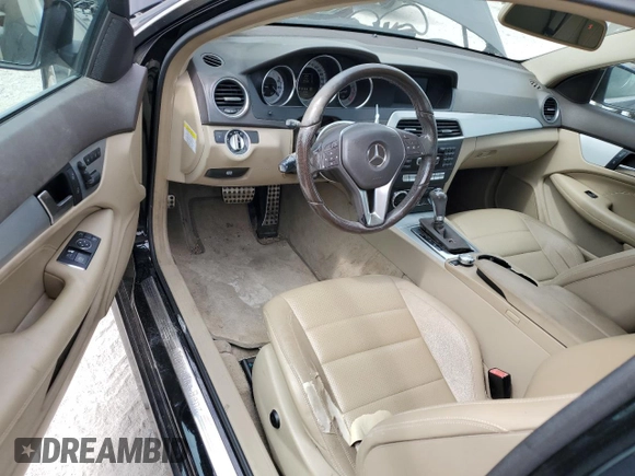 2012 Mercedes-Benz C 250 with VIN WDDGJ4HB5CF926541, listed as a Copart auction lot 59483464 with 81,435 mi miles and Clean title. Bid and sale history available at DreamBid. Image 8.
