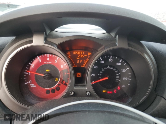 2014 Nissan Juke SL with VIN JN8AF5MV7ET365954, listed as a Copart auction lot 45328995 with 105,837 mi miles and Salvage Title. Bid and sale history available at carsss.com. Image 9.