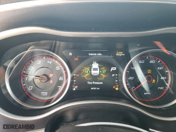 2016 Dodge Charger SXT with VIN 2C3CDXJG6GH189222, listed as a Copart auction lot 46176265 with 64,161 mi miles and Salvage Title. Bid and sale history available at carsss.com. Image 9.