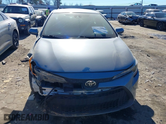 2022 Toyota Corolla LE with VIN 5YFEPMAE3NP299757, listed as a IAAI auction lot 41311896 with 90,791 mi miles. Bid and sale history available at carsss.com. Image 13.
