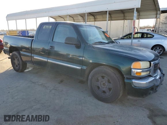 2006 GMC New Sierra 1500 SL with VIN 1GTEC19V86Z221982, listed as a Copart auction lot 87912375 with 0 mi miles and Salvage Title. Bid and sale history available at carsss.com. Image 4.