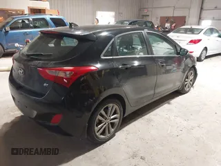2016 Hyundai Elantra GT with VIN KMHD35LH2GU266352, listed as a IAAI auction lot 41754614 with 155,650 mi miles. Bid and sale history available at carsss.com. Image 4.