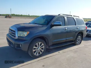 2008 Toyota Sequoia Ltd with VIN 5TDZY68A38S000485, listed as a IAAI auction lot 42014599 with 200,239 mi miles. Bid and sale history available at carsss.com. Image 2.