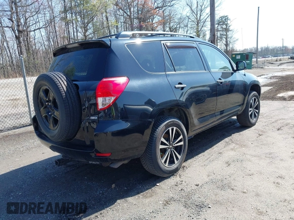 2008 Toyota RAV4 with VIN JTMBD33V486054738, listed as a IAAI auction lot 41941051 with 137,946 mi miles. Bid and sale history available at carsss.com. Image 4.