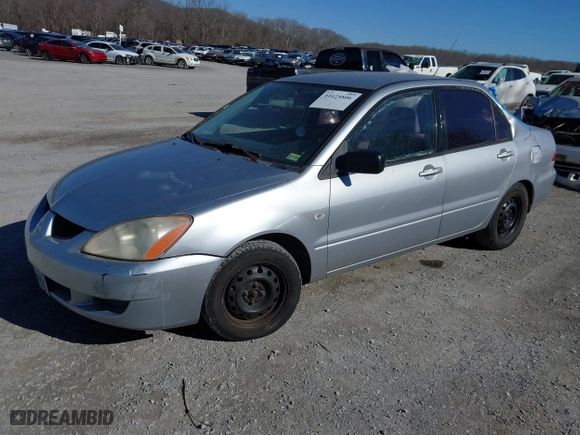2004 Mitsubishi Lancer ES with VIN JA3AJ26E64U035168, listed as a IAAI auction lot 41625806 with 176,232 mi miles. Bid and sale history available at carsss.com. Image 2.